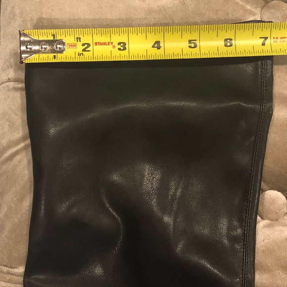 NWT Women’s Zara over knee black flat boot - Picture 8 of 8